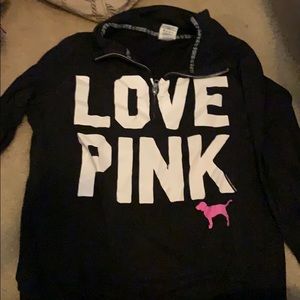 Pink pull over
